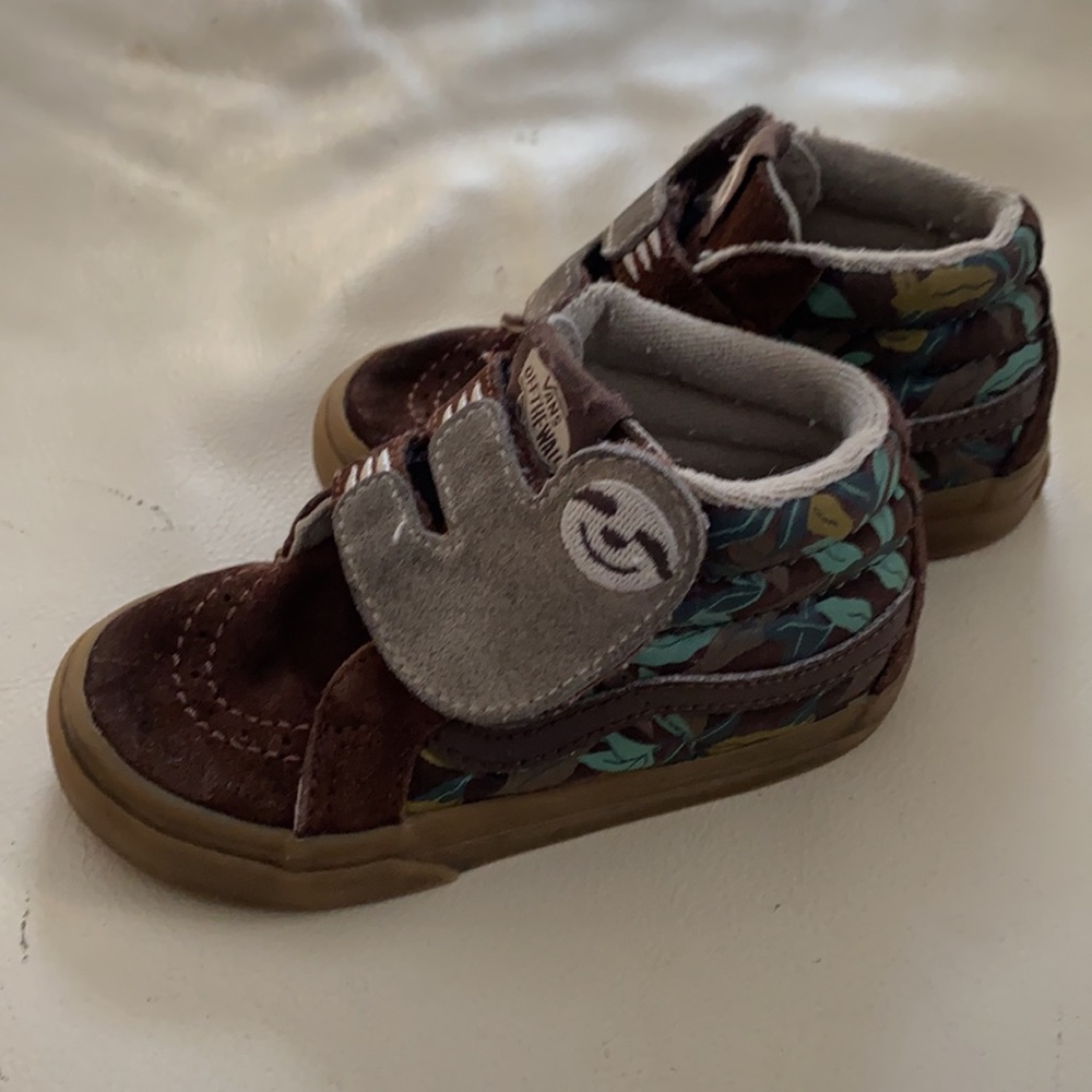 Vans- sloths toddler size 7.5